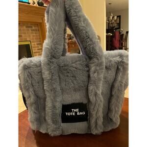Luxury Large Fur Plush Tote Bag